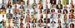 © Prostock-studio - A collection of joyful, diverse individuals from various backgrounds sharing their happiness. Each person exhibits a warm smile, reflecting a sense of community and unity.