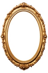 Wall Mural - frame jewelry photo gold.