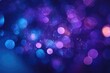 © Code - Abstract bokeh background with blue and purple lights