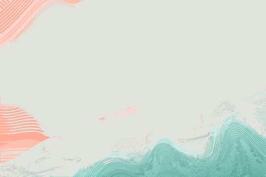 Soft Pastel Gradient Waves Background

