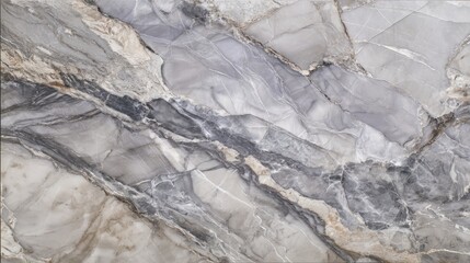 Poster - A stunning gray marble surface displays swirling patterns and subtle color variations, making it a beautiful choice for countertops or flooring in modern spaces.