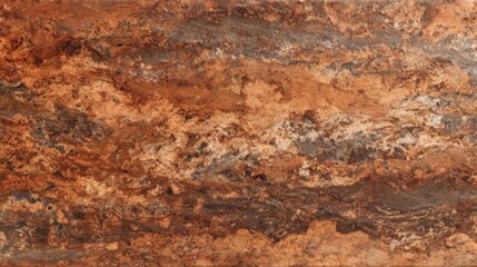 Poster - A textured surface showcasing rich ochre and brown hues that create a warm and inviting atmosphere ideal for home or commercial interiors. The unique veining adds character and depth.
