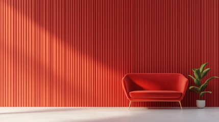 Poster - Luxury Velvet deep red texture with dramatic lighting, adding richness and elegance.