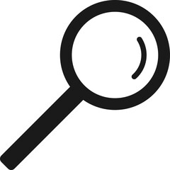 Poster - Solid Black Science Icon Element