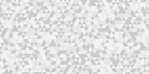 Fototapete - Abstract geometric wall tile and metal cube background triangle wallpaper. Seamless geometric pattern low polygon background. Gray diamond overlap polygonal background.	