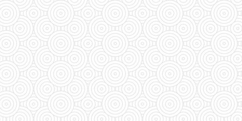 Poster - Minimal Overlapping Pattern creative fabric textile diamond geometric waves spiral abstract circle wave line. white and gray seamless tile stripe geometric create retro line pattern background.	

