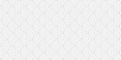 Poster - Minimal Overlapping Pattern creative fabric textile diamond geometric waves spiral abstract circle wave line. white and gray seamless tile stripe geometric create retro line pattern background.