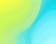 © Gam - Abstract, flowing lines in light yellow and teal