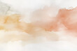 © Ishimkp - Minimalist Watercolor Abstract Background with Soft Earth Tones in Beige, Rust, and Gray