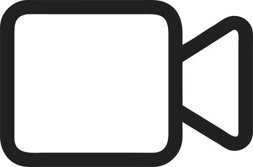 Poster - Video camera icon symbol movie