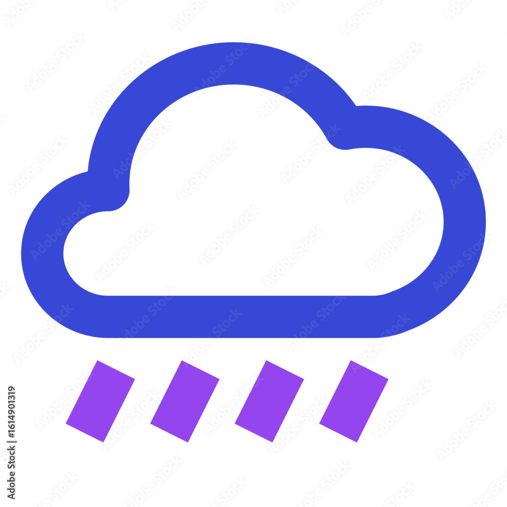 weather two tone icon set