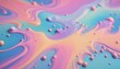 © Jazzy - Beautiful abstraction of liquid paints in slow blending flow mixing together gently