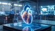 © Sam - Holographic Human Heart Anatomy on Tablet - Medical Technology