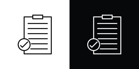 Wall Mural - Summary icon vector illustration - high quality black style vector icons