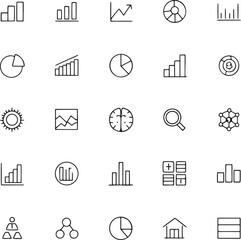 Poster - Abstract geometric shapes and lines in a clean vector design with a distinctive silhouette style