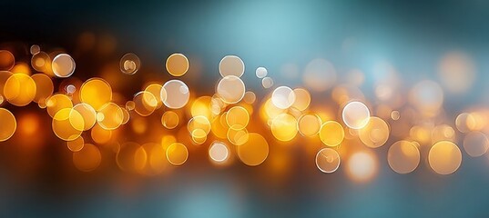 Poster - Stunning Defocused Lights Creating a Colorful Bokeh Effect for a Dreamy Celebration Background
