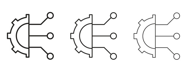 Technology icon. Simple element illustration. Can be used for web and mobile.