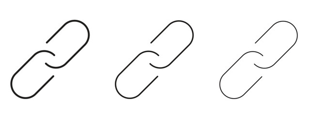 Wall Mural - link icon. simple element illustration. can be used for web and mobile.