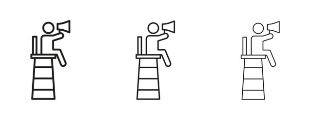 Wall Mural - lifeguard icon. simple element illustration. can be used for web and mobile.