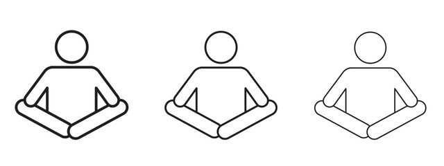 Wall Mural - guru icon. simple element illustration. can be used for web and mobile.