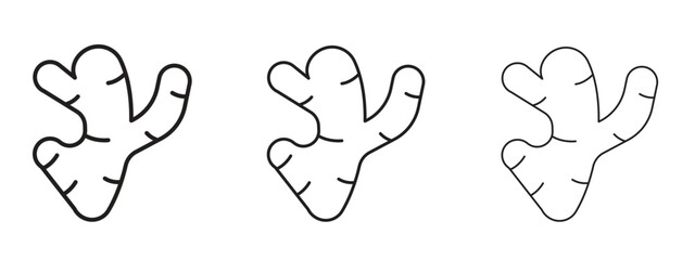 Wall Mural - ginger icon. simple element illustration. can be used for web and mobile.