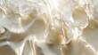 © Sadix - 3D render of undulating, golden, translucent stone formations resembling cave walls.