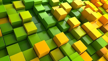 Poster - 3D abstract background