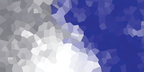 Poster - Abstract mosaic background with gradient tones of gray and blue creating a modern geometric artistic pattern