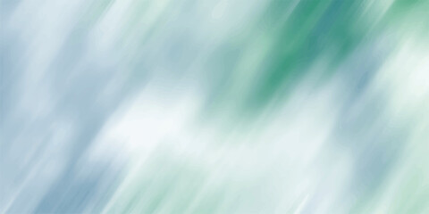 Poster - Abstract watercolor brushstroke background in blue green and white creating soft and artistic blended elements