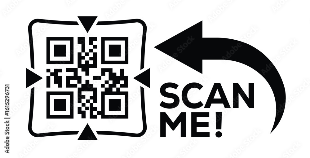 Scan QR code icon. Digital scanning qr code. QR code scan for ...