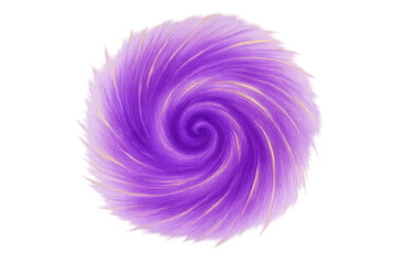 Poster - Vibrant purple vortex spiraling against transparent backdrop, generating dynamic visual effect