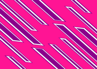 Poster - Simple background with seamless diagonal stripes pattern