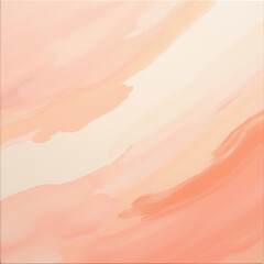 Poster - Soft pink abstract painting with gentle brush strokes creating calming atmosphere. blend of colors evokes tranquility and warmth