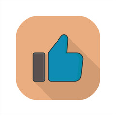 Poster - Illustration like icon. icon related to design elements. suitable for web site, app, user interfaces,element, printable etc. flat icon style. simple vector design editable