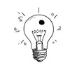 © Lynda - Illustration Of A Lightbulb Shining Idea On Transparent Isolated Background
