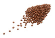 © TAIFUR - Roasted Coffee Beans Shaped as Rocket, Dark Background, Energetic, Premium Quality, transparent background