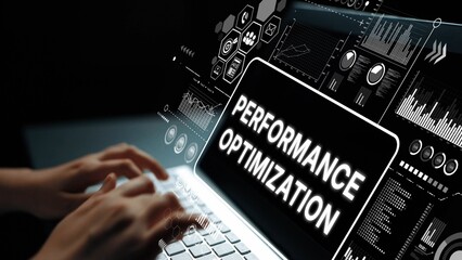 Poster - Hands on Keyboard with Performance Optimization Graphics for Digital Technology and Data Analysis. Asymptotic smart data analytic.