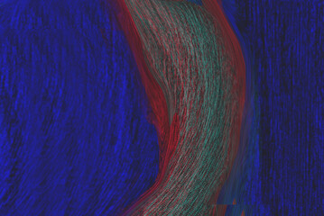 Poster - Abstract blue soft texture background with smooth shapes pattern.