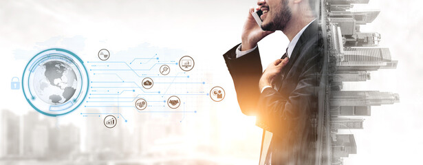 Poster - Big data and analytics support real-time insights, predictive modeling, and data-driven decisions for business intelligence and growth. Vouch