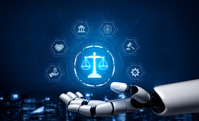 Poster - AI regulates digital law through compliance dashboards, justice-oriented tools, and secure automation for ethical governance and technology policy alignment. Artificial intelligence spline