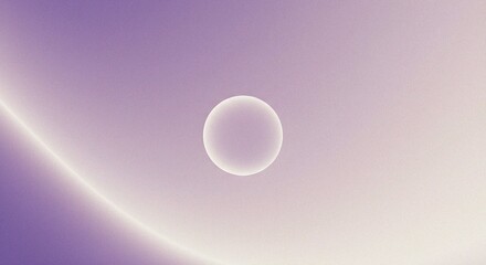 Poster - ethereal orb in gradient space