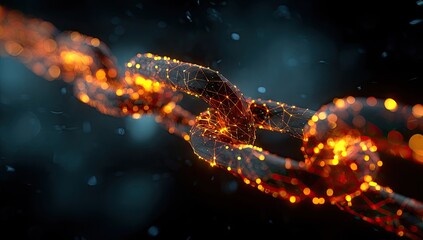Abstract Chain of Interconnected Network