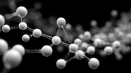 Poster - Detailed illustration of molecular structure.