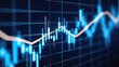 © MdAinal - Analyzing Trends A Dynamic Image of a Stock Market Chart Displaying Fluctuations and Growth Symbolizing Investment, Finance, and Economic Analysis