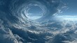 © Ilwa99 - A swirling vortex of clouds