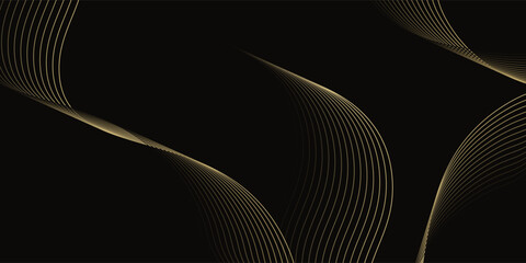 Wall Mural - golden background design with luxurious effect