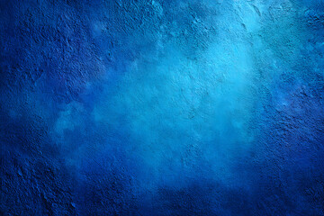 Wall Mural - displaying abstract flat design textured blue canvas with subtle vignette effect around edges