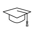 © kartik - graduation cap icon clipart vector