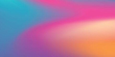 Wall Mural - abstract colorful gradient background with orange, yellow, pink, blue, purple and red. horizontal ar
