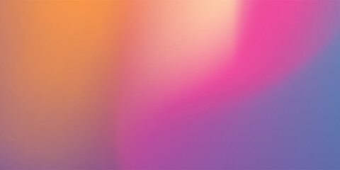 Wall Mural - abstract colorful gradient background with orange, yellow, pink, blue, purple and red. horizontal ar